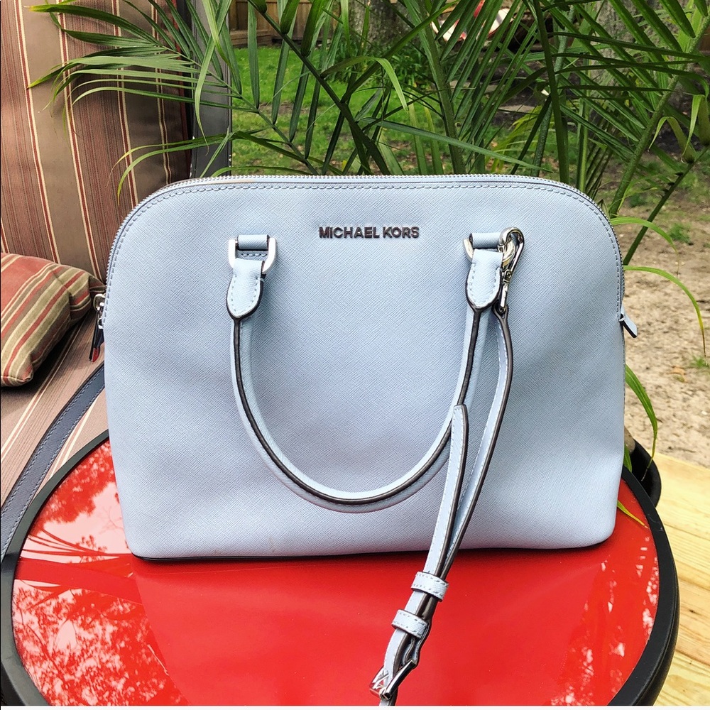 Michael Kors Baby Blue Handbag - Picture 2 of 7
